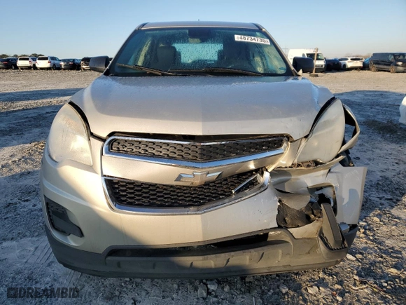 2013 Chevrolet Equinox LS with VIN 2GNALBEKXD6263585, listed as a Copart auction lot 48734735 with 197,928 mi miles and Salvage Title. Bid and sale history available at carsss.com. Image 5.