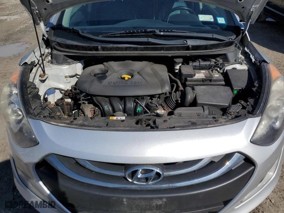 2013 Hyundai Elantra GT with VIN KMHD35LE2DU155625, listed as a Copart auction lot 49136955 with 123,329 mi miles and Salvage Title. Bid and sale history available at carsss.com. Image 11.