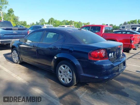 2014 Dodge Avenger SE z VIN 1C3CDZAG2EN217906, wystawiony jako IAAI lot #42144859 z przebiegiem 138 655 mil mil oraz . Historia ofert i sprzedaży dostępna na DreamBid. Obrazek 3.