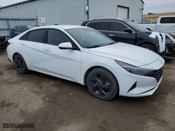 2022 Hyundai Elantra Essential with VIN KMHLM4AG3NU229787, listed as a Copart auction lot 50523225 with 161,702 mi miles and Clean Title. Bid and sale history available at carsss.com. Image 4.