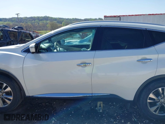 2016 Nissan Murano S with VIN 5N1AZ2MH0GN155422, listed as a IAAI auction lot 41979773 with 107,424 mi miles and . Bid and sale history available at carsss.com. Image 15.
