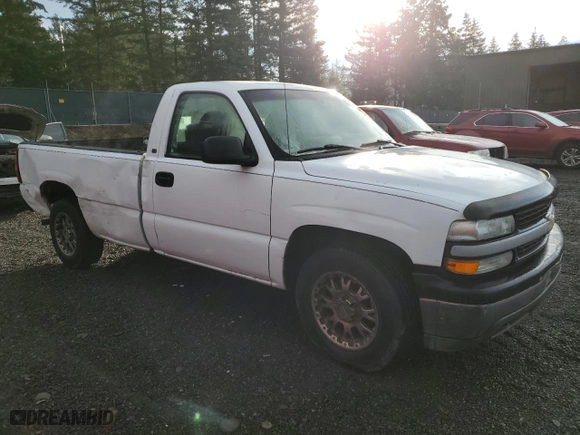 2002 Chevrolet Silverado 1500 with VIN 1GCEC14W82Z158893, listed as a Copart auction lot 84566474 with 282,632 mi miles and Clean Title. Bid and sale history available at carsss.com. Image 4.