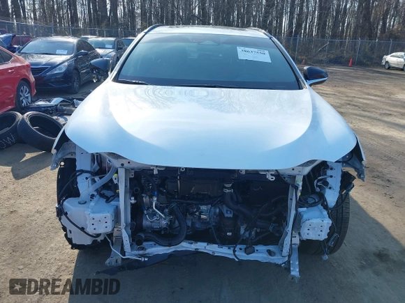 2022 Lexus NX with VIN 2T2KGCEZ8NC003721, listed as a IAAI auction lot 38637550 with 16,987 mi miles. Bid and sale history available at carsss.com. Image 13.