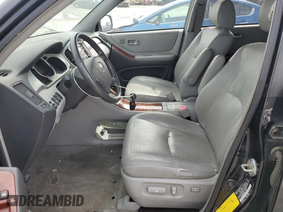 2005 Toyota Highlander with VIN JTEEP21A950095200, listed as a Copart auction lot 53913145 with 282,036 mi miles and Clean Title. Bid and sale history available at DreamBid. Image 7.