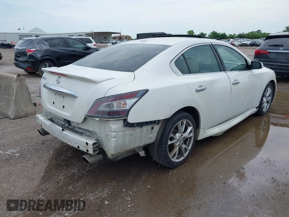 2012 Nissan Maxima SV с VIN 1N4AA5AP4CC810203, выставлен на аукционе IAAI как лот 42352937 с пробегом 221 318 миль миль и . История ставок и продаж доступна на DreamBid. Изображение 4.
