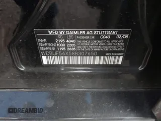 2008 Mercedes-Benz E 350 Luxury z VIN WDBUF56X58B307650, wystawiony jako IAAI lot #42004345 z przebiegiem 140 484 mil mil oraz . Historia ofert i sprzedaży dostępna na DreamBid. Obrazek 9.