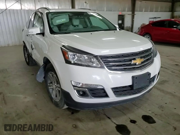 2015 Chevrolet Traverse LT with VIN 1GNKVHKD3FJ266597, listed as a Copart auction lot 58767925 with 125,001 mi miles and Salvage title. Bid and sale history available at DreamBid. Image 14.