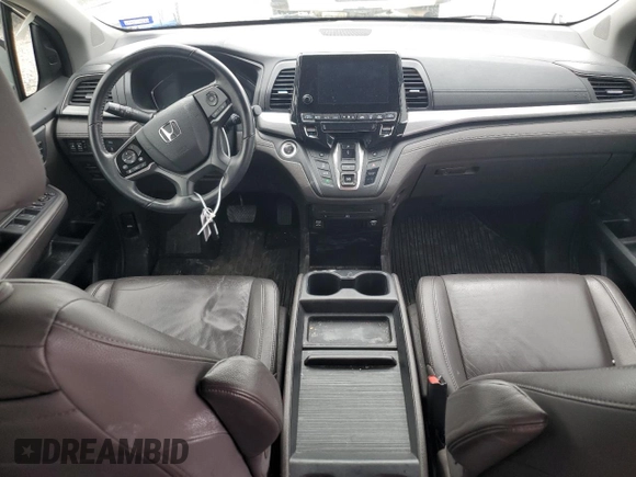 2020 Honda Odyssey Touring with VIN 5FNRL6H88LB014164, listed as a Copart auction lot 42925415 with 67,667 mi miles and Salvage title. Bid and sale history available at DreamBid. Image 8.