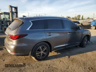 2019 Infiniti QX60 LUXE with VIN 5N1DL0MN0KC533719, listed as a Copart auction lot 85961954 with 0 mi miles and Salvage Title. Bid and sale history available at carsss.com. Image 3.