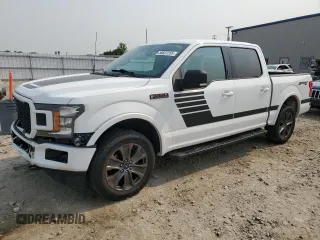 2018 Ford F-150 XL с VIN 1FTEW1EP7JFE27710, выставлен на аукционе Copart как лот 58837255 с пробегом 148 126 миль миль и Чистый • Clean title. История ставок и продаж доступна на DreamBid. Изображение 1.