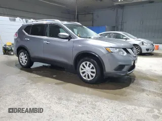 2016 Nissan Rogue S z VIN KNMAT2MV1GP621004, wystawiony jako Copart lot #41639915 z przebiegiem 129 185 mil mil oraz Szkoda całkowita • Salvage title. Historia ofert i sprzedaży dostępna na DreamBid. Obrazek 4.