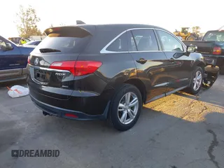 2014 Acura RDX Tech Pkg with VIN 5J8TB4H59EL014808, listed as a IAAI auction lot 41819950 with 92,464 mi miles. Bid and sale history available at carsss.com. Image 4.