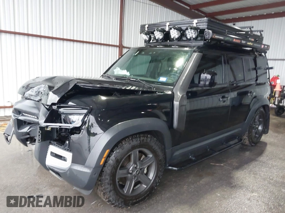 2023 Land Rover Defender S with VIN SALEJ7EX6P2137517, listed as a IAAI auction lot 41502561 with 13,998 mi miles and . Bid and sale history available at DreamBid. Image 19.
