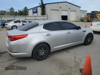 2011 Kia Optima EX with VIN KNAGN4A65B5094275, listed as a Copart auction lot 47692835 with 290,512 mi miles and Salvage Title. Bid and sale history available at carsss.com. Image 3.