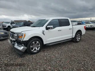 2021 Ford F-150 with VIN 1FTFW1C8XMFA27905, listed as a Copart auction lot 47406585 with 82,252 mi miles and Salvage title. Bid and sale history available at DreamBid. Image 1.