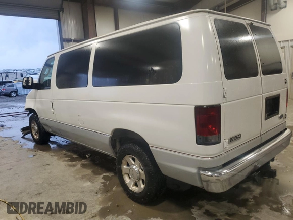 2006 Ford Econoline Passenger XL with VIN 1FMRE11W26DA02427, listed as a Copart auction lot 80461834 with 201,894 mi miles and Salvage Title. Bid and sale history available at DreamBid. Image 2.