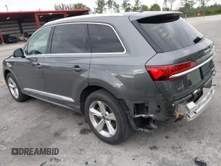 2023 Audi Q7 Premium Plus with VIN WA1LCBF75PD002182, listed as a IAAI auction lot 41660226 with 19,164 mi miles and . Bid and sale history available at DreamBid. Image 3.
