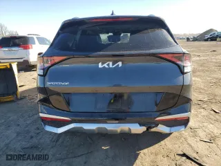 2023 Kia Sportage SX with VIN 5XYK43AF2PG029263, listed as a Copart auction lot 41809265 with 29,065 mi miles and Salvage Title. Bid and sale history available at carsss.com. Image 6.