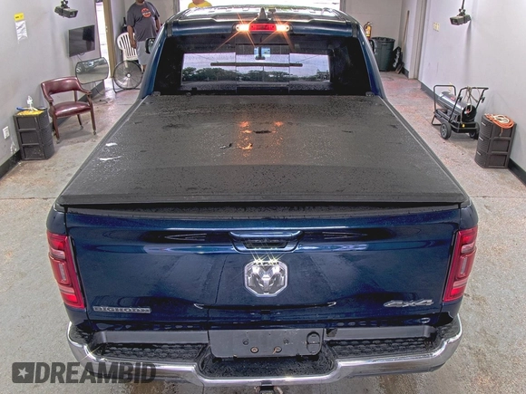 2022 Ram 1500 Big Horn with VIN 1C6RRFFG6NN179019, listed as a IAAI auction lot 42774180 with 91,718 mi miles and . Bid and sale history available at DreamBid. Image 4.