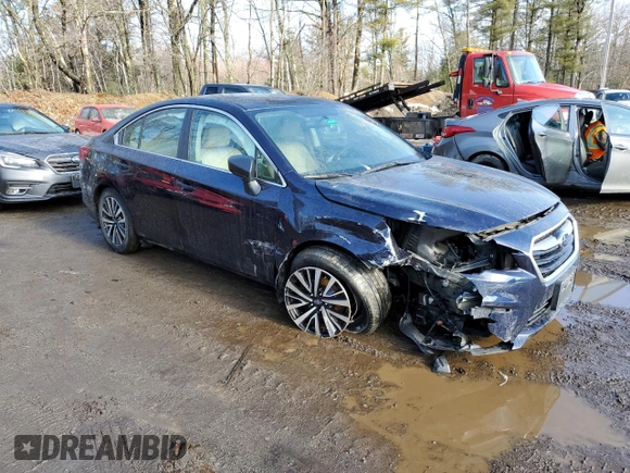2018 Subaru Legacy with VIN 4S3BNAB62J3029145, listed as a Copart auction lot 40796663 with 0 mi miles. Bid and sale history available at carsss.com. Image 4.