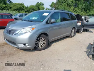 2017 Toyota Sienna XLE Auto Access Seat with VIN 5TDYZ3DC8HS861398, listed as a IAAI auction lot 42883110 with 110,702 mi miles and . Bid and sale history available at DreamBid. Image 2.