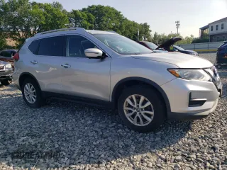 2017 Nissan Rogue SV with VIN KNMAT2MV7HP552465, listed as a Copart auction lot 62162165 with 124,217 mi miles and Clean title. Bid and sale history available at DreamBid. Image 4.