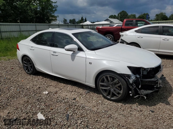2018 Lexus IS 300 with VIN JTHBA1D27J5076809, listed as a Copart auction lot 65067425 with 7,644 mi miles and Salvage title. Bid and sale history available at DreamBid. Image 4.