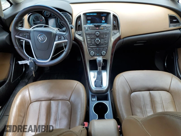 2012 Buick Verano Group with VIN 1G4PS5SK8C4190076, listed as a Copart auction lot 58431335 with 164,395 mi miles and Salvage title. Bid and sale history available at DreamBid. Image 8.