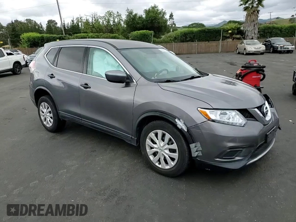 2016 Nissan Rogue SV with VIN KNMAT2MV7GP668330, listed as a Copart auction lot 54624175 with 157,146 mi miles and Salvage Title. Bid and sale history available at carsss.com. Image 14.