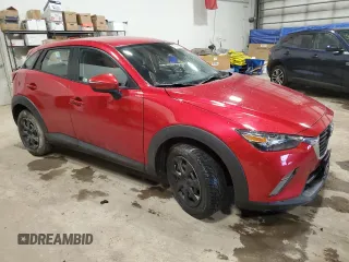 2018 Mazda CX-3 Touring with VIN JM1DKFC77J0301227, listed as a Copart auction lot 47396085 with 56,204 mi miles and Clean Title. Bid and sale history available at carsss.com. Image 4.