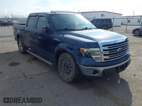 2014 Ford F-150 XL with VIN 1FTFW1CF9EKF32387, listed as a IAAI auction lot 41640625 with 231,557 mi miles and . Bid and sale history available at DreamBid. Image 1.