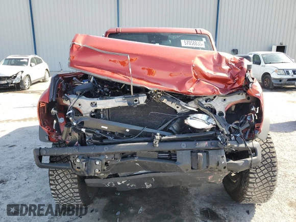 2024 Ford Bronco Wildtrak with VIN 1FMEE2BP4RLB23952, listed as a Copart auction lot 57058835 with 12,180 mi miles and Non repairable. Bid and sale history available at DreamBid. Image 5.