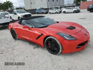 2019 Chevrolet Corvette 1LT with VIN 1G1YB3D70K5120384, listed as a Copart auction lot 45151405 with 27,450 mi miles and Salvage Title. Bid and sale history available at carsss.com. Image 4.