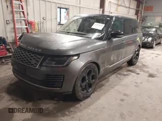 2019 Land Rover Range Rover with VIN SALGS5REXKA538389, listed as a IAAI auction lot 41709427 with 66,016 mi miles. Bid and sale history available at carsss.com. Image 2.