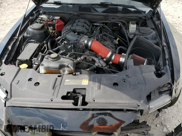 2014 Ford Mustang V6 with VIN 1ZVBP8AM4E5240826, listed as a Copart auction lot 53108065 with 75,664 mi miles and Salvage title. Bid and sale history available at DreamBid. Image 13.