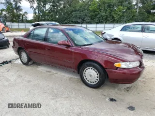 2001 Buick Century Custom with VIN 2G4WS52JX11150660, listed as a Copart auction lot 59237234 with 107,908 mi miles and Salvage Title. Bid and sale history available at carsss.com. Image 4.