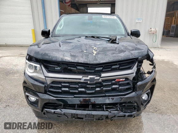 2022 Chevrolet Colorado 2WD Z71 z VIN 1GCGSDEN6N1204453, wystawiony jako Copart lot #65275975 z przebiegiem 23 734 mil mil oraz Szkoda całkowita • Salvage title. Historia ofert i sprzedaży dostępna na DreamBid. Obrazek 5.
