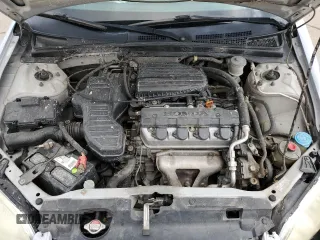 2002 Honda Civic z VIN 1HGES16152L011570, wystawiony jako Copart lot #82098904 z przebiegiem 226 050 mil mil oraz Szkoda całkowita • Salvage title. Historia ofert i sprzedaży dostępna na DreamBid. Obrazek 11.