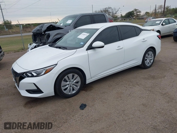 2023 Nissan Sentra S with VIN 3N1AB8BVXPY304476, listed as a IAAI auction lot 41048714 with 24,442 mi miles and . Bid and sale history available at DreamBid. Image 17.
