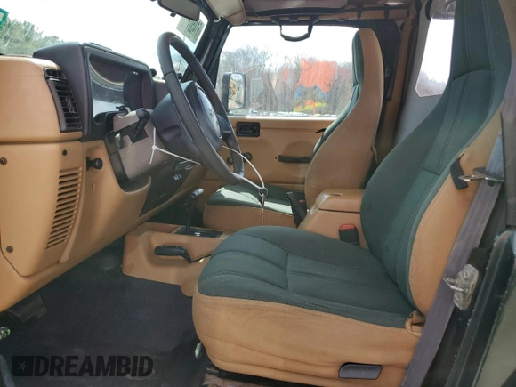 1998 Jeep Wrangler Sahara с VIN 1J4FY49S3WP724645, выставлен на аукционе Copart как лот 51450105 с пробегом 187 932 миль миль и Чистый • Clean title. История ставок и продаж доступна на DreamBid. Изображение 7.