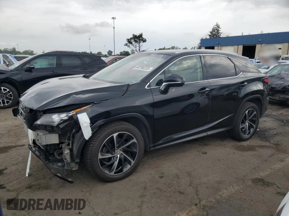 2017 Lexus RX 350 with VIN 2T2BZMCA6HC054393, listed as a Copart auction lot 64190335 with 132,271 mi miles and Clean title. Bid and sale history available at DreamBid. Image 1.