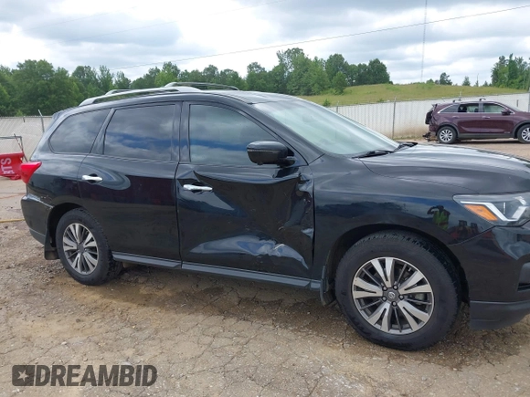 2017 Nissan Pathfinder SV with VIN 5N1DR2MN7HC910579, listed as a IAAI auction lot 42612170 with 153,288 mi miles and . Bid and sale history available at DreamBid. Image 6.