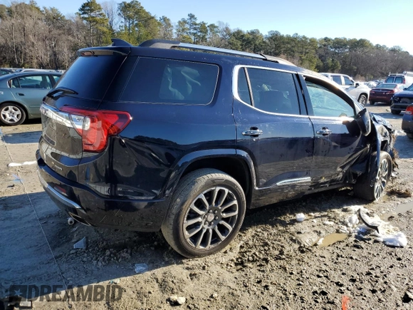 2021 GMC Acadia Denali with VIN 1GKKNXLS9MZ223742, listed as a Copart auction lot 44732335 with 54,007 mi miles and Salvage title. Bid and sale history available at DreamBid. Image 3.