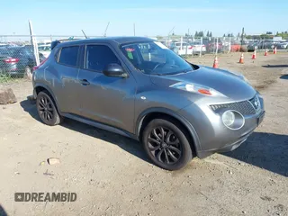 2013 Nissan Juke S with VIN JN8AF5MR7DT215599, listed as a IAAI auction lot 42143118 with 112,146 mi miles and . Bid and sale history available at DreamBid. Image 1.