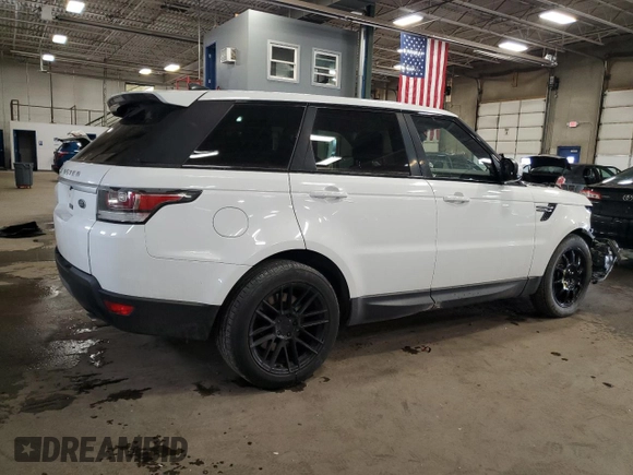 2017 Land Rover Range Rover Sport SE with VIN SALWG2FV5HA678911, listed as a Copart auction lot 43448845 with 98,550 mi miles and Non repairable. Bid and sale history available at DreamBid. Image 3.
