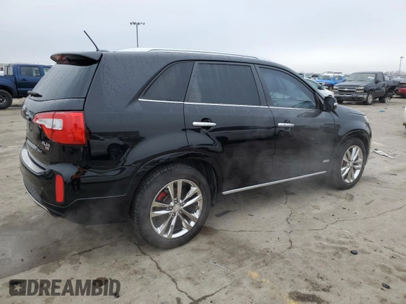 2014 Kia Sorento SX Limited with VIN 5XYKWDA74EG495878, listed as a Copart auction lot 44141315 with 169,463 mi miles and Salvage title. Bid and sale history available at DreamBid. Image 3.