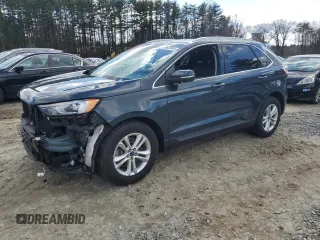 2019 Ford Edge SEL with VIN 2FMPK4J92KBC55825, listed as a Copart auction lot 50628845 with 33,607 mi miles and Salvage title. Bid and sale history available at DreamBid. Image 1.