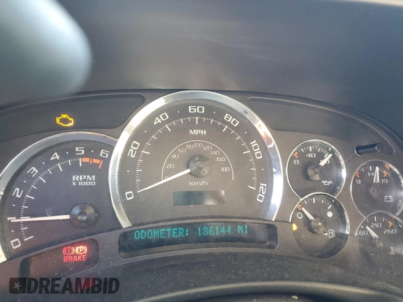 2005 Cadillac Escalade ESV z VIN 3GYFK66N35G271111, wystawiony jako Copart lot #43192695 z przebiegiem 186 144 mil mil oraz Tytuł czysty. Historia ofert i sprzedaży dostępna na DreamBid. Obrazek 9.