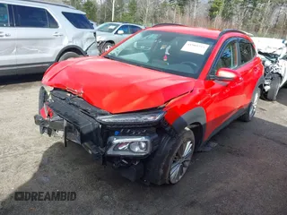 2020 Hyundai Kona SEL with VIN KM8K2CAAXLU574383, listed as a IAAI auction lot 41905273 with 63,882 mi miles and . Bid and sale history available at carsss.com. Image 2.