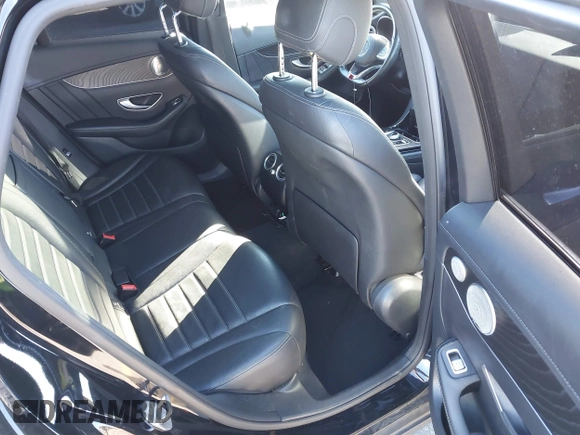 2017 Mercedes-Benz GLC with VIN WDC0G6EB0HF230536, listed as a IAAI auction lot 41632190 with 54,138 mi miles. Bid and sale history available at carsss.com. Image 8.